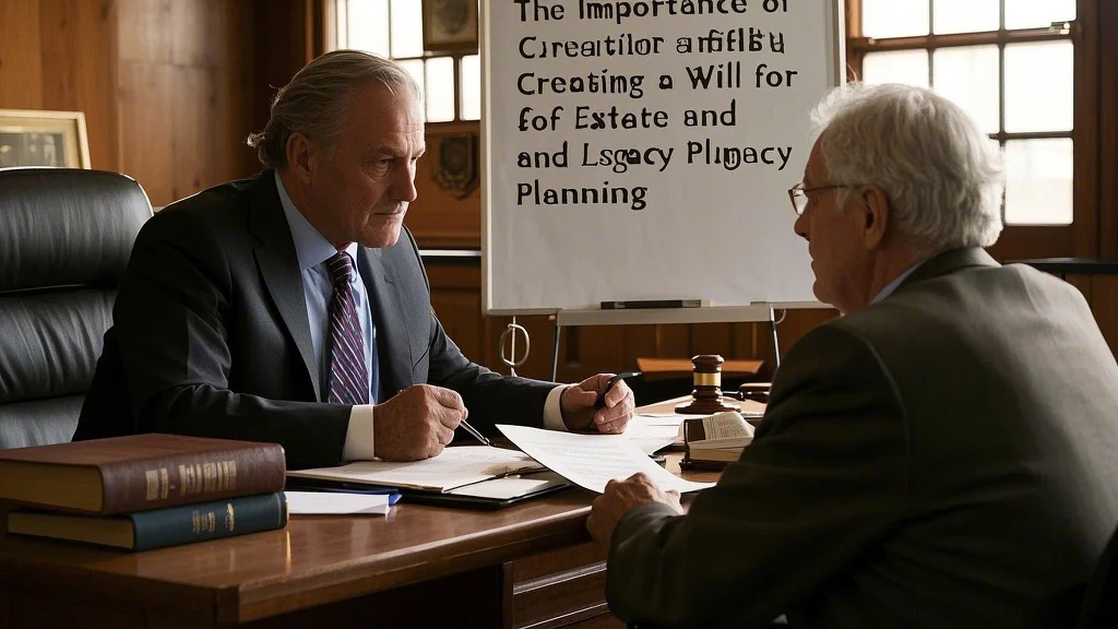 The Importance of Creating a Will for Estate and Legacy Planning